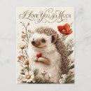 Suche nach liebe igel poster Romantik