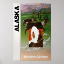 Suche nach vintage alaska poster Alte reise werbekunst
