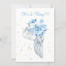 Suche nach angel wings einladungen Babydusche