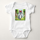 Suche nach niedlicher wolf babykleidung Cartoon