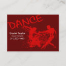 Suche nach jazz visitenkarten Choreograf