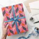 Suche nach geometrische muster geschenkpapier Modern