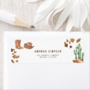Suche nach cowboy rücksende aufkleber Aquarell