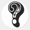 Suche nach fragezeichen aufkleber Rätsel