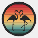 Suche nach vintager flamingo aufkleber Vögel