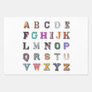 Suche nach alphabet geschenkpapier Buchstaben