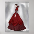 Suche nach lady in red poster Kleid
