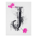 Suche nach letter j poster Schrift