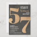 Suche nach 57 geburtstag einladungen Schwarz