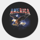 Suche nach adler und flagge aufkleber Gott segne amerika