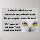 Suche nach alte poster Eule