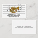 Suche nach trompete visitenkarten Musiker