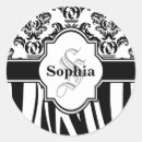 Suche nach zebrastreifen aufkleber Monogramm