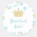 Suche nach prinz aufkleber Babyparty