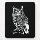 Suche nach weiße eule mousepads Tiere