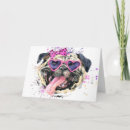 Suche nach rosa mops karten Niedlich