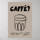 Suche nach caffe poster Kaffeemaschine