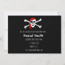 Suche nach piratenschädel einladungen Schwarz