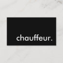 Suche nach chauffeur visitenkarten Automobil