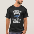 Suche nach weißer hai tshirts Raubtier