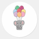 Suche nach elefant mit ballon aufkleber Lustig