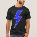 Suche nach blauer blitz tshirts Bolzen