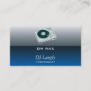 Suche nach plattenspieler visitenkarten Deejay