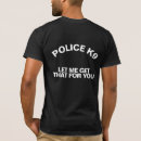 Suche nach einheit k9 tshirts Dünne blaue linie