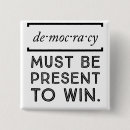 Suche nach demokratie buttons Wähler