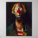 Suche nach trauriger clown poster Malerei