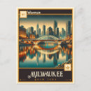 Suche nach vintage milwaukee postkarten Retro