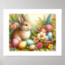 Suche nach vintage easter bunny poster Kaninchen