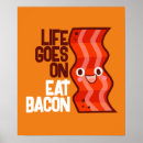 Suche nach bacon poster Niedlich