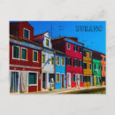 Suche nach burano postkarten Häuser