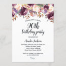 Suche nach lila blüte geburtstag einladungen Aquarell