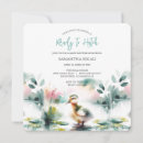 Suche nach baby party einladungen für jungen Aquarell