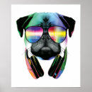 Suche nach sunglasses poster Pug