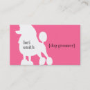 Suche nach hundegroomer visitenkarten Hundewanderer