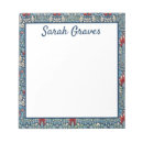 Suche nach blumenmuster notizblock Personalisiert