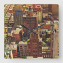 Suche nach new york city wanduhren Cityscape