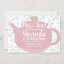 Suche nach tea party birthday einladungen Teeburt
