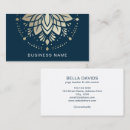 Suche nach blumen mandala visitenkarten Blau