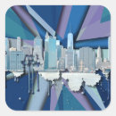 Suche nach sehenswürdigkeiten aufkleber Manhattan