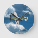 Suche nach mustang wanduhren Flugzeug