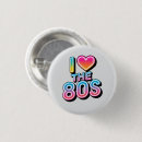Suche nach liebe i der 80er buttons Vintag