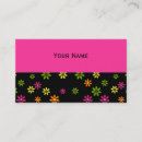 Suche nach pop art visitenkarten Blume power