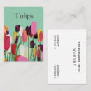 Suche nach tulpen visitenkarten Für sie