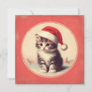 Suche nach niedliche vintage malerei karten Weihnachtskarte