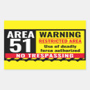 Suche nach area 51 aufkleber Gebiet