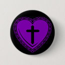 Suche nach schwarzes kreuz buttons Herz